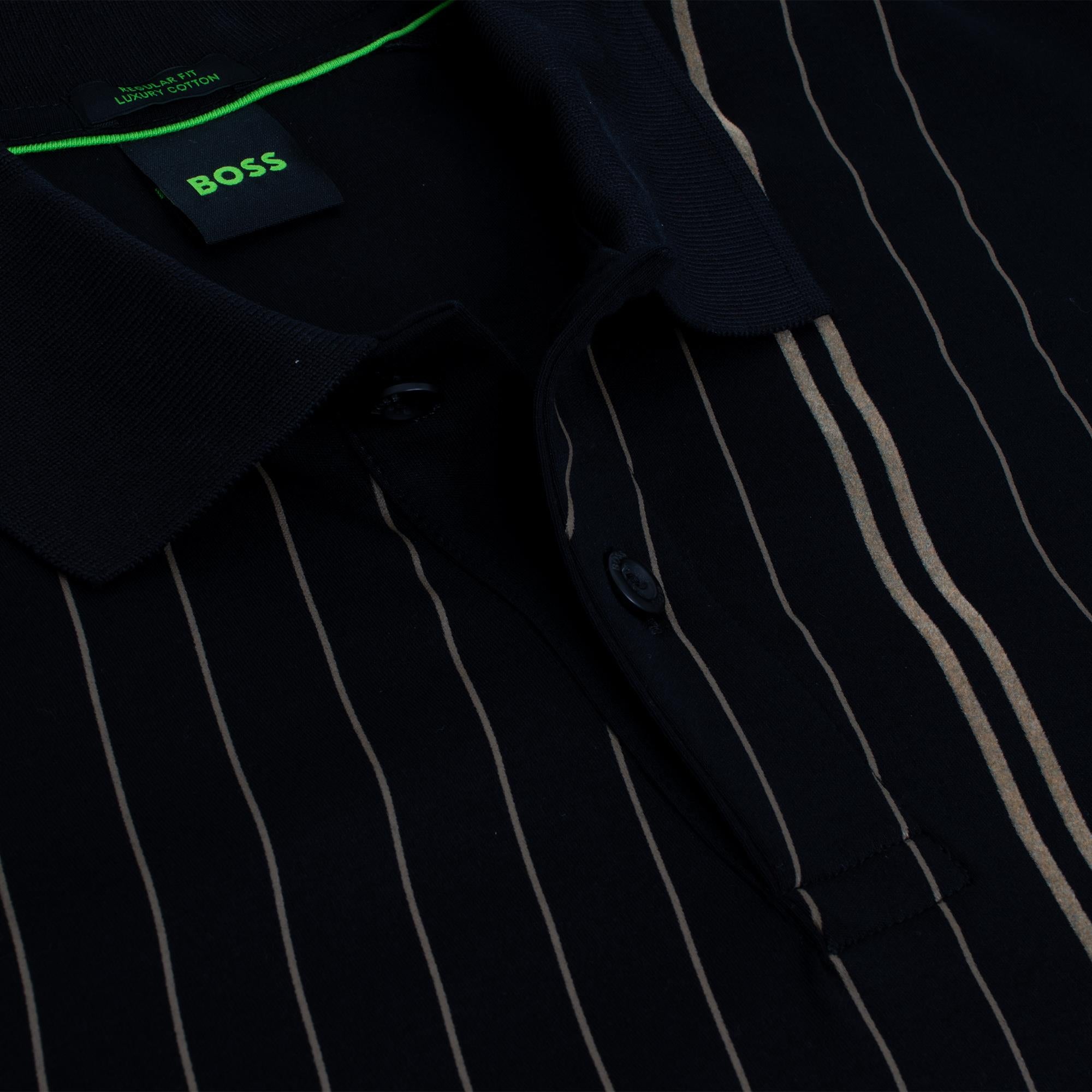 Boss Paddy 2 Mens Polo Shirt Black